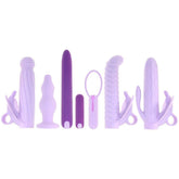 Evolved Lilac Desires Silicone Rechargeable Butterfly Kit Default Title > Sex Toys > Sex Kits